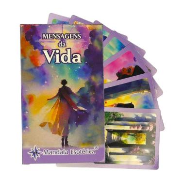 Imagem de Oráculo Mensagens da Vida 54 Cartas com lindas ilustrações