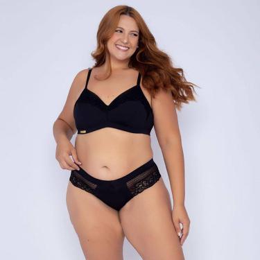 Imagem de Conjunto com Bojo Comfort e Laterais Largas com Renda