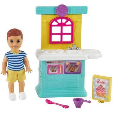 Imagem de Conjunto Acessórios Barbie Skipper Babysitters Inc., Boneca & Cozinha, Sobremesa, 3-7 Anos, Branco