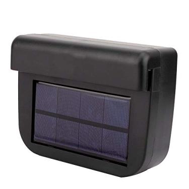 Imagem de Ventilador Universal para Carro de Ventilação Com Energia Solar Aquecedor Desodorizador Ventilador de Resfriamento de Carro Função de Desintoxicação e Resfriamento Ventilador de