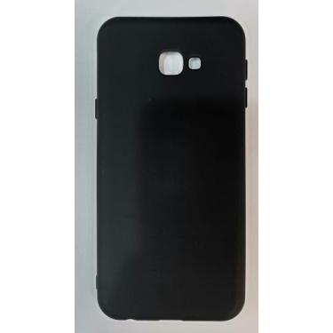Imagem de Capa Capinha Silicone Aveludada Premium Galaxy j4 plus - HHW, Preto