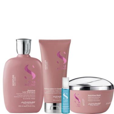 Imagem de Kit Moisture Shampoo, Condi, Máscara e Ampola - Alfaparf - Alfaparf Mi