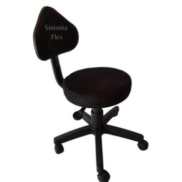 Imagem de Cadeira Mocho Verona Regulagem Altura A Gás Base Rodízio - Sintonia Fl