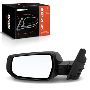 Imagem de A-Premium Espelho retrovisor elétrico do lado do motorista - compatível com Chevrolet Malibu 2016 2017 2018 2019 - Espelho retrovisor externo preto dobrável manual aquecido com seta - Substituição #