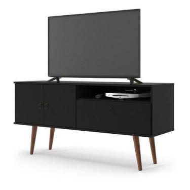 Imagem de Rack Topazio - Patrimar Móveis, Nature / Off White