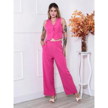 Imagem de A-Lows suellen moda Feminina Conjunto De Alfaiataria Feminino Colete +