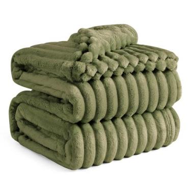 Imagem de Cobertor Bedsure Cypress Fleece King (275x230cm) - Para Sofá e Cama