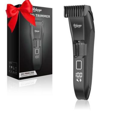 Imagem de Aparador de Barba REHOYO BeardFix - Sem Fio, à Prova D'Água, 20 Compri