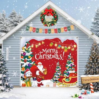 Imagem de Tampa de Porta de Garagem de Natal - 2,1 x 2,4m - Para Garagem Simples