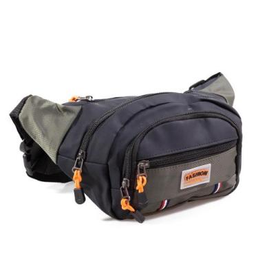 Imagem de Pochete Bolsa Entregador Grande De Nylon Ajustável E Leve - Use Young,