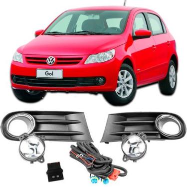 Imagem de Kit Farol Milha Gol Saveiro Voyage G5 2009 2010 2011 2012 13 - Suits
