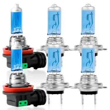 Imagem de Lâmpadas de farol LIAOSENFA adequadas para Sonata (2011-2014) H7 x2 + H11 x2