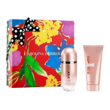 Imagem de Kit Perfume Feminino 212 Vip Rosé EDP de Carolina Herrera 80ml + Body 