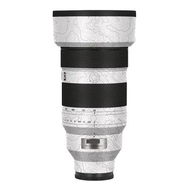 Imagem de 50 150 F 2 lente de câmera anti-arranhões película película vinil envoltório adesivo protetor acessórios decalques para Sony FE 50-150 mm F2 GM (contorno branco)