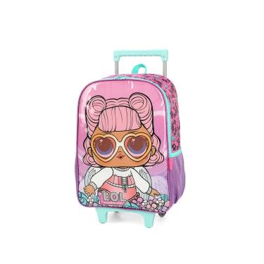Imagem de Mochila LOL Surprise com Rodas Rosa
