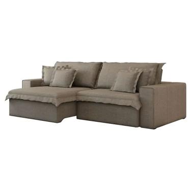 Imagem de Sofá Retrátil e Reclinável 270cm Escócia Fabone