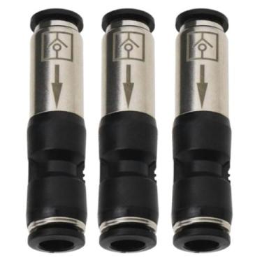 Imagem de 3 Conexão Válvula de Retenção Emenda Engate Rápido Tubo 8mm - AKME