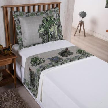 Imagem de Jogo de Lençol Masculino 3 Peças Boy Cama Solteiro Menino 300 Fios Estampado