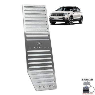 Imagem de Descanso de Pé T-Cross Highline Gravação em Prata