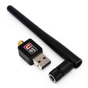 Imagem de Adaptador Wireless USB Andarix, Antena WiFi 1800Mbps, Dual Band 2.4GHz, Compatível com Windows, MAC, Linux, para Computador e Notebook