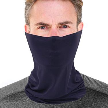 Imagem de Máscara de rosto de tubo de sol de pesca com proteção UV para homens e mulheres – Polaina de resfriamento de água para caça de motocicleta no verão – Proteção contra o vento de poeira e secagem rápida, sensação extremamente macia, tecido de dufont, TMF-101, One Size