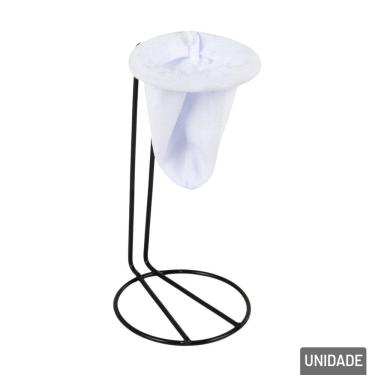 Imagem de Coador de Café Pano 15cm com Suporte Metal - Tudo em Caixa