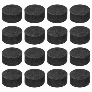 Imagem de Generic 16 almofadas de pé com isolamento de alto-falante unilateral, 15 mm x 8 mm, espuma antiderrapante, base de absorção de choque, amplificador de pé, tapete para alto-falante, sistema de som de