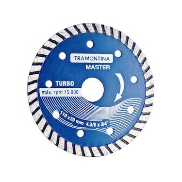 Imagem de Disco de Corte Diamantado Tramontina Turbo 4.3/8"