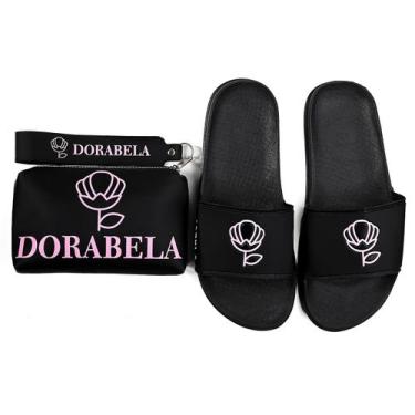 Imagem de Chinelo Feminino Slide  Bolsa Necessaire Bag Dorabela, Rosa bebê, 36/3