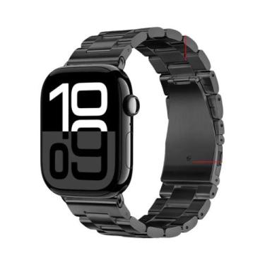 Imagem de Pulseira De Metal Em Aço Inoxidável Para Apple Watch 46mm 42mm 44mm 40