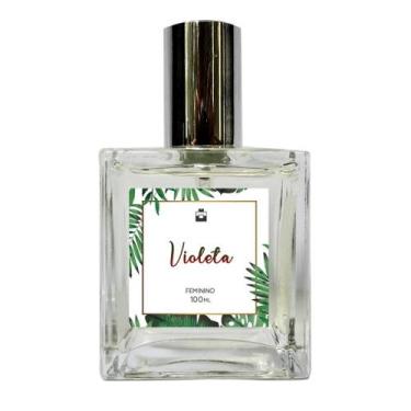 Imagem de Perfume Feminino Violeta 100Ml - Com Óleo Essencial Natural - Essência