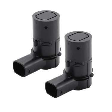 Imagem de REPAIROCK Sensor de estacionamento de reserva de para-choque 2 peças para Ford F-250 F-350 F-450 Super Duty 2001-2014 Sensor de assistência de estacionamento reverso Nº YF2Z15K859AA/4F2315K859AA Preto