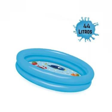 Imagem de Piscina Infantil 44 Litros 67cm Praia Clube Férias Casa da Vovó Divers