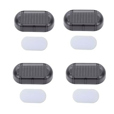 Imagem de Fockety Dispositivo Eletromagnético de Remoção de Neve de Carro 4 Unidades, Descongelador de Carro Anticongelante de Carregamento Solar Com Baterias de Lítio Integradas, para a Maioria
