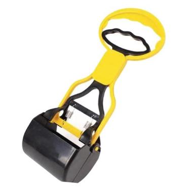 Imagem de Pa Coletar Fezes Coco Cachorro Gato Pet Cao Animais Estimaçao Coletor 