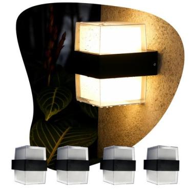 Imagem de Arandela de Parede LED 10W Quadrada 3000K Branco Quente Bivolt IP20 61