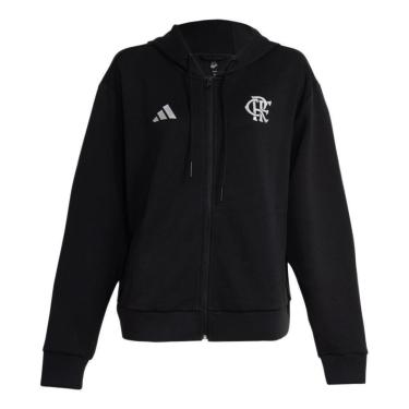 Imagem de Jaqueta Anthem Flamengo Adidas Feminina-Feminino