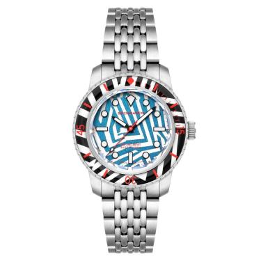 Imagem de Relógio Spinnaker Fleuss Razzle Dazzle Noir Ilumination Limited Edition SP-5165-11-Masculino