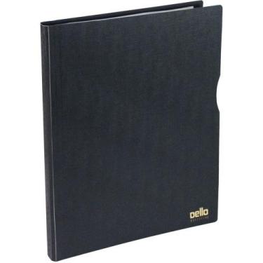 Imagem de Pasta Catálogo A4 30 Env. Executiva Preta - Dello