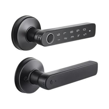 Imagem de Fechadura De Porta Inteligente Com Impressão Digital Bluetooth Q50 Tuy