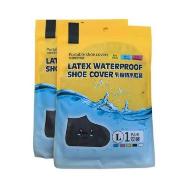 Imagem de Capas De Borracha Impermeáveis E Antiderrapantes Para Botas De Chuva, 