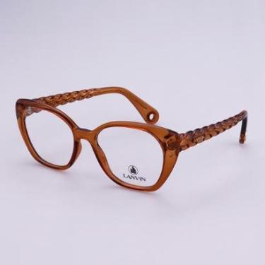 Imagem de Óculos de Grau Lanvin LNV2624 Brown-Unissex