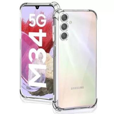Imagem de Capa capinha para Samsung Galaxy M34 5G Transparente Anti impacto - HR