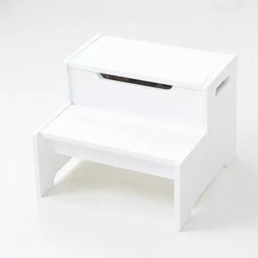 Imagem de Escada Caixa Baú Organizadora Filipo 100% Mdf (infantil) - WoodCore