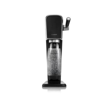Imagem de Máquina para Gaseificar Água ART SodaStream Preta com Cilindro Quick C
