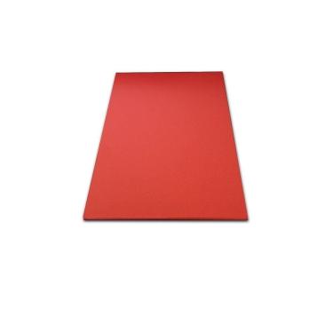 Imagem de Tabua De Corte Lisa Em Polietileno - Vermelha - 33 X 25