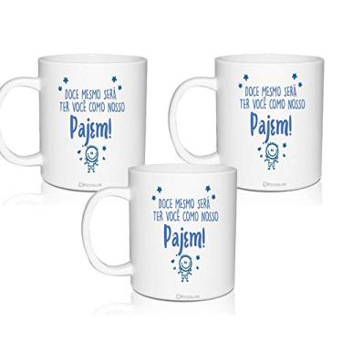 Imagem de 3 Canecas Convite Personalizadas Doce Mesmo - Para Pajem