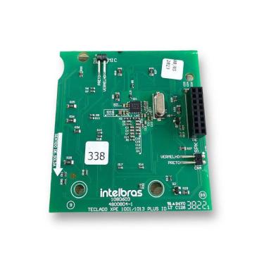 Imagem de Placa Teclado 13 Teclas Xpe 1013 Plus Id Intelbras