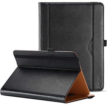 Imagem de ProCase Capa universal para tablet de 9 a 10,1 polegadas, capa protetora para tablet com tela sensível ao toque de 9 polegadas 10 polegadas com faixa de fixação ajustável e suporte de caneta – preta