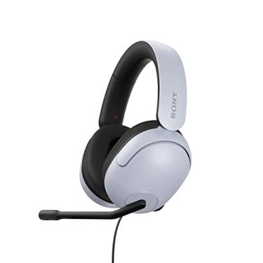 Imagem de Sony INZONE H3 Fones de ouvido com fio para jogos com microfone, fones de ouvido PS5, Over-Ear, som espacial 360 personalizado, certificado Discord MDR-G300 (branco)